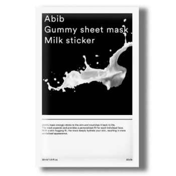 Abib – Gummy Sheet Mask Milk Sticker 1 stk k beauty