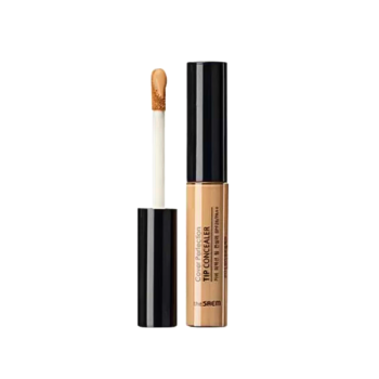 The Saem – Cover Perfection Tip Concealer SPF28 PA++ (#01 Clear Beige) 6.5 g k beauty