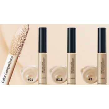 The Saem – Cover Perfection Tip Concealer SPF28 PA++ (#01 Clear Beige) 6.5 g k beauty