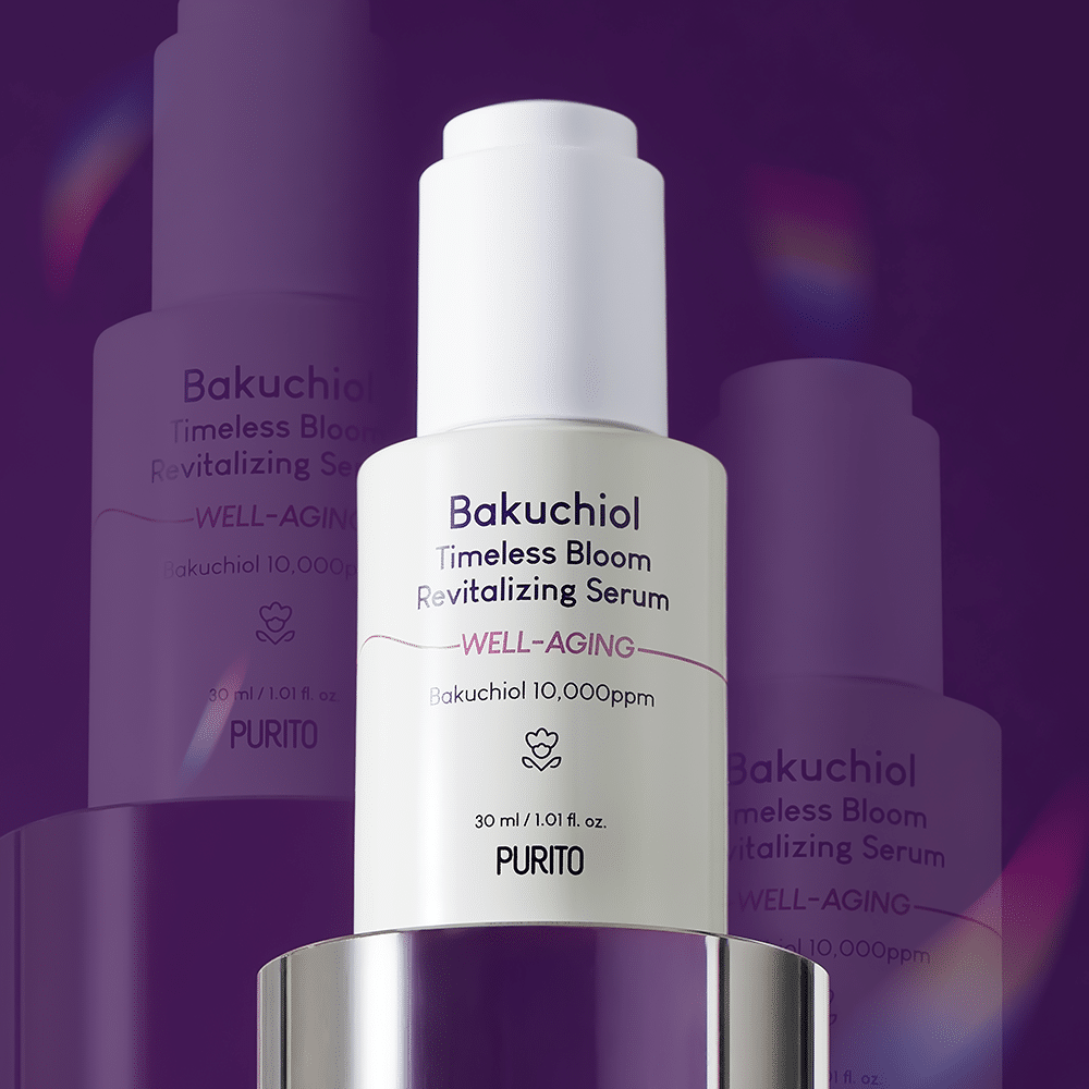 PURITO – Bakuchiol Timeless Bloom Revitalizing Serum 30 ml k beauty