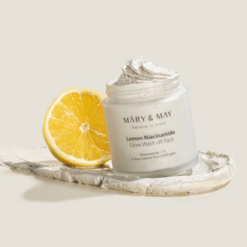 Mary & May – Lemon Niacinamide Glow Wash Off Mask Pack 30 g k beauty