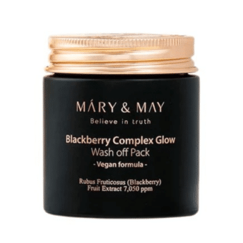 Mary & May – Blackberry Complex Glow Wash Off Pack 125 g k beauty